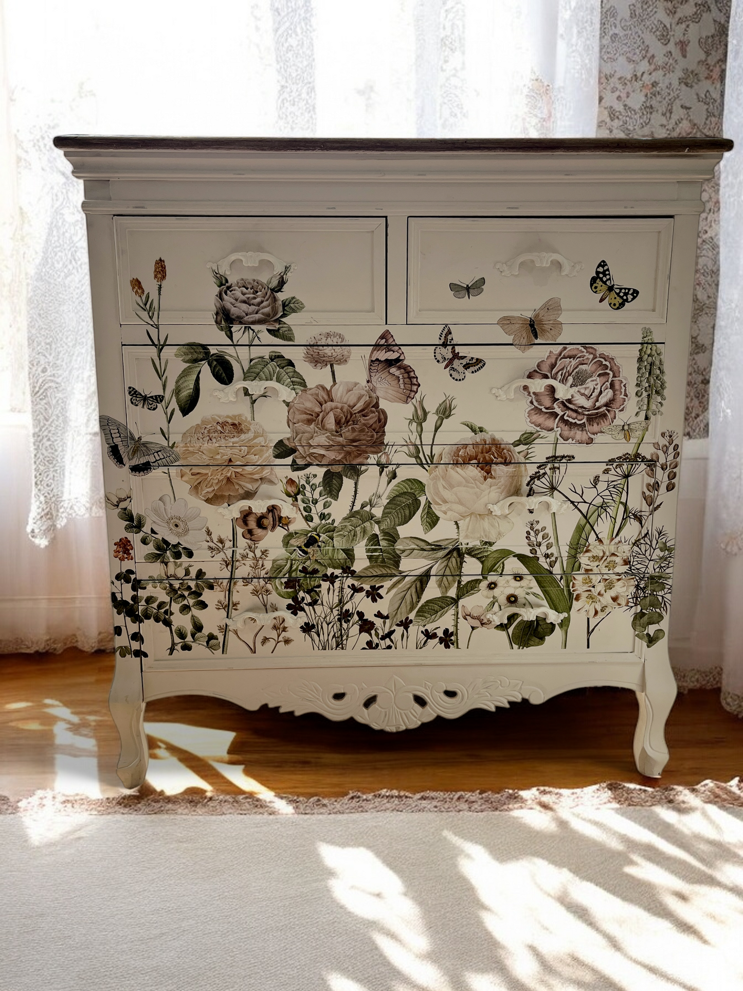 Upcycled Bedroom Chest of Drawers