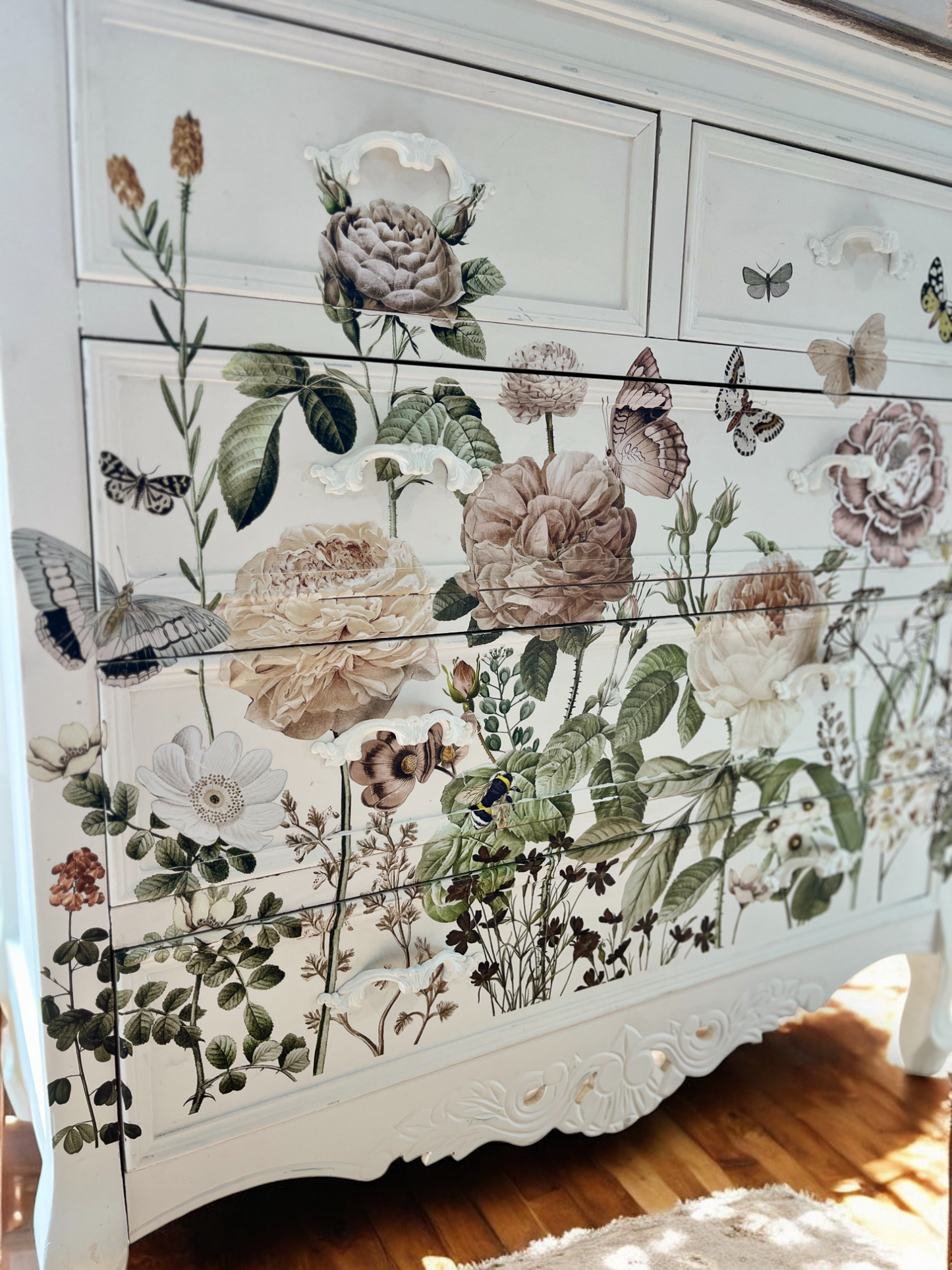 Upcycled Bedroom Chest of Drawers