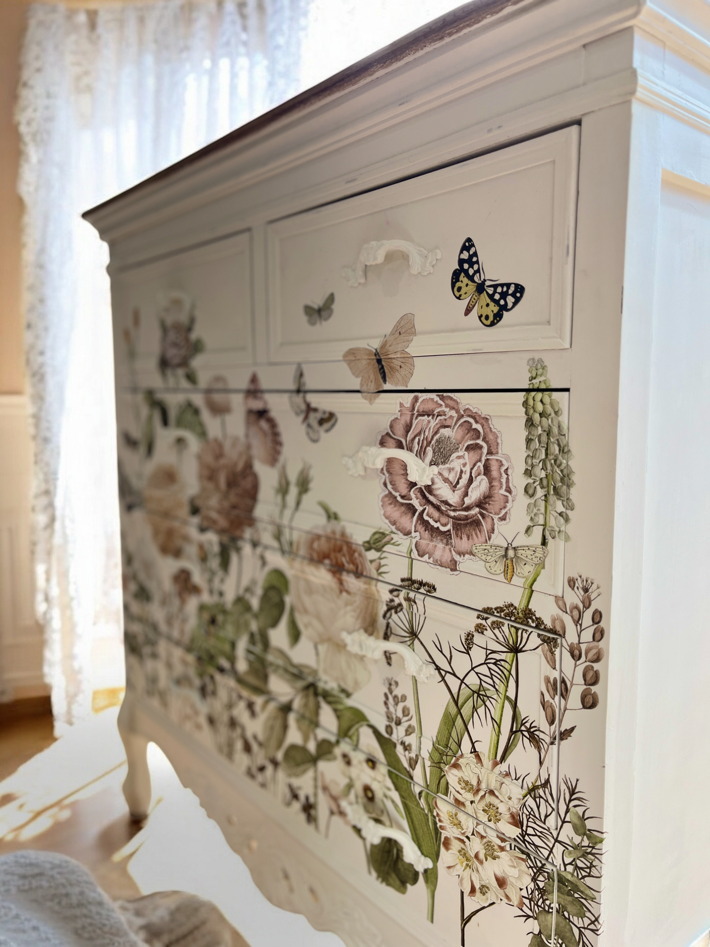 Upcycled Bedroom Chest of Drawers
