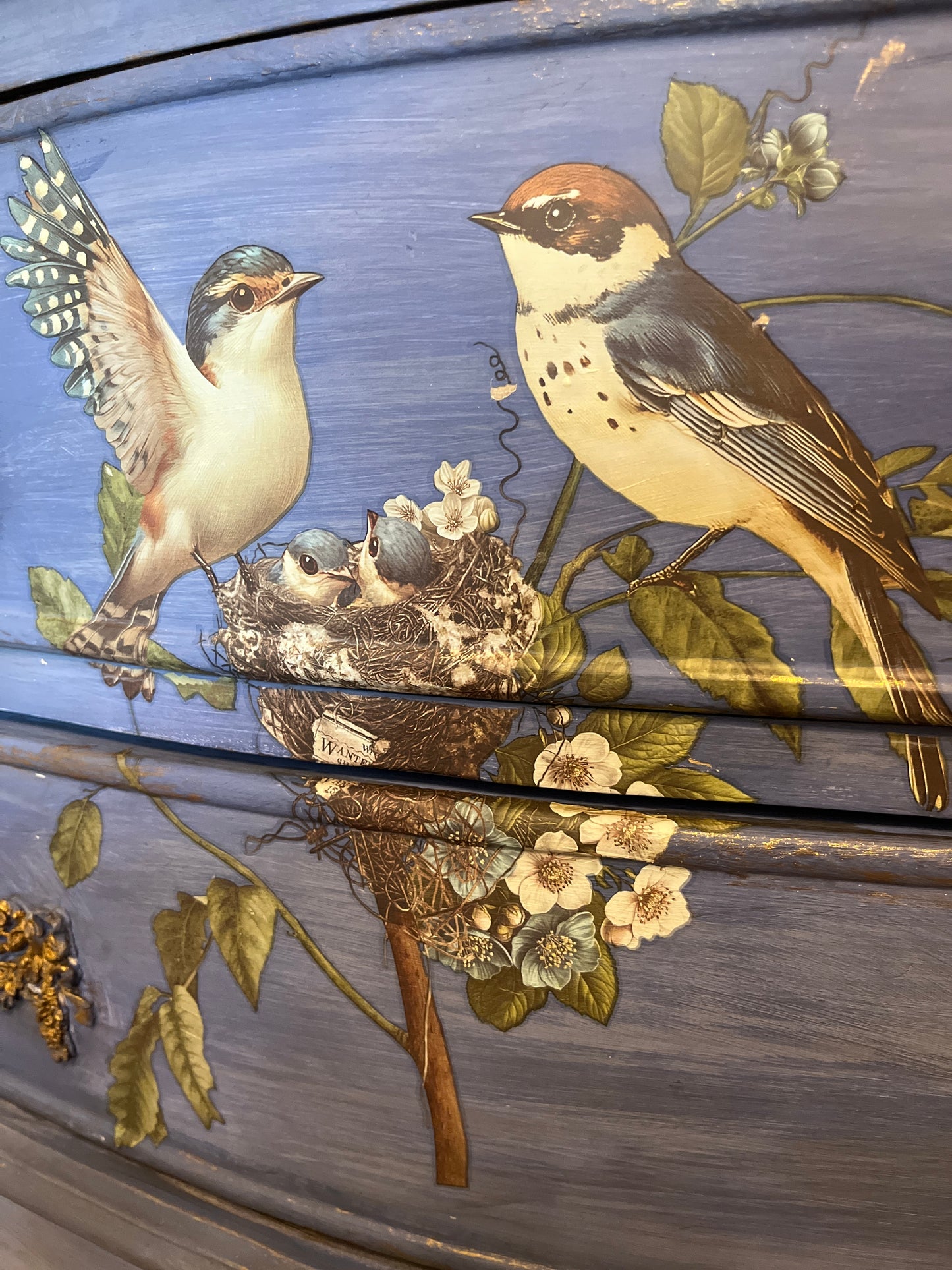 Aviary Elegance Large Decor Transfer Whisper of Winter Redesign with Prima Quarter 3