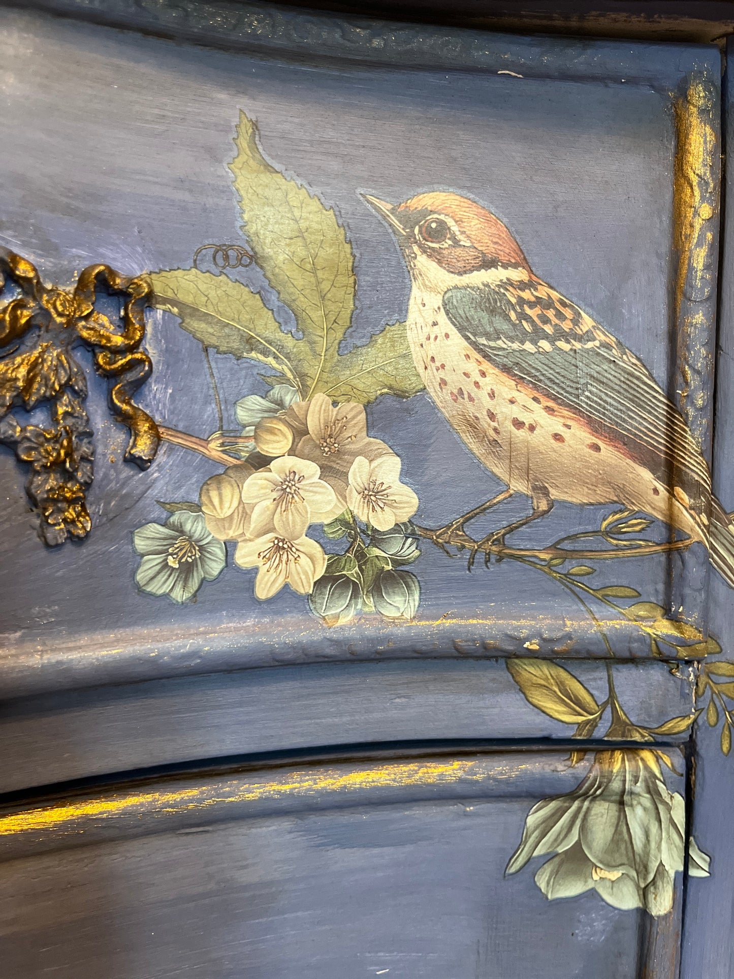 Aviary Elegance Large Decor Transfer Whisper of Winter Redesign with Prima Quarter 3