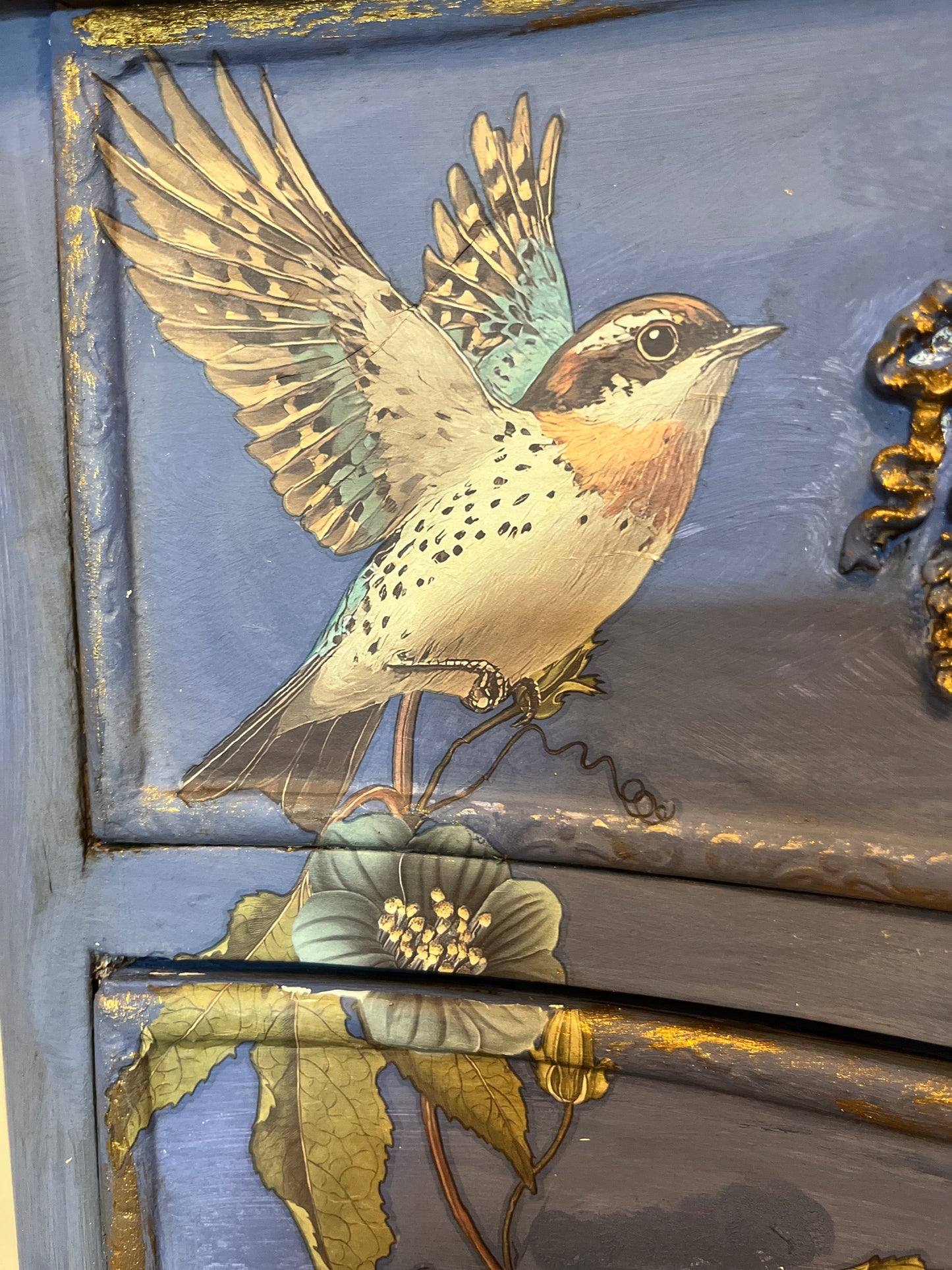 Aviary Elegance Large Decor Transfer Whisper of Winter Redesign with Prima Quarter 3