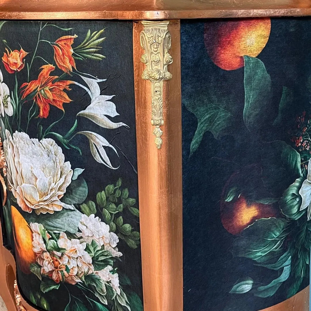 Botanical Bliss Redesign With Prima A1 Decoupage Fiber