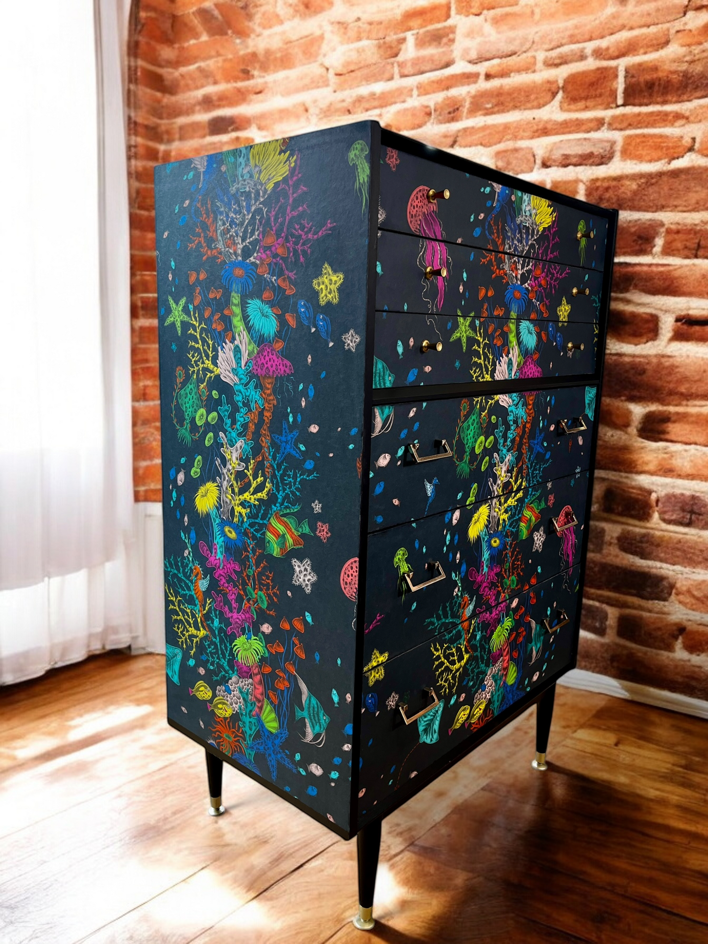 Upcycled Nathan TallBoy Drawers