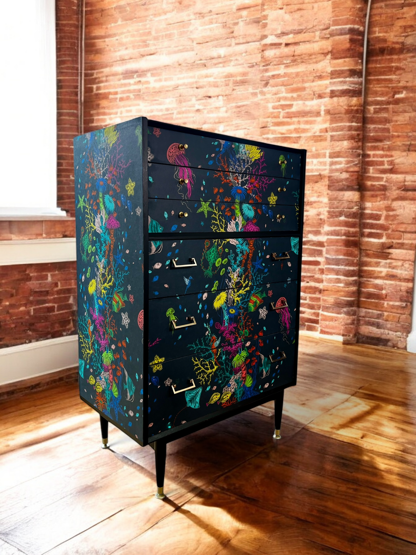 Upcycled Nathan TallBoy Drawers