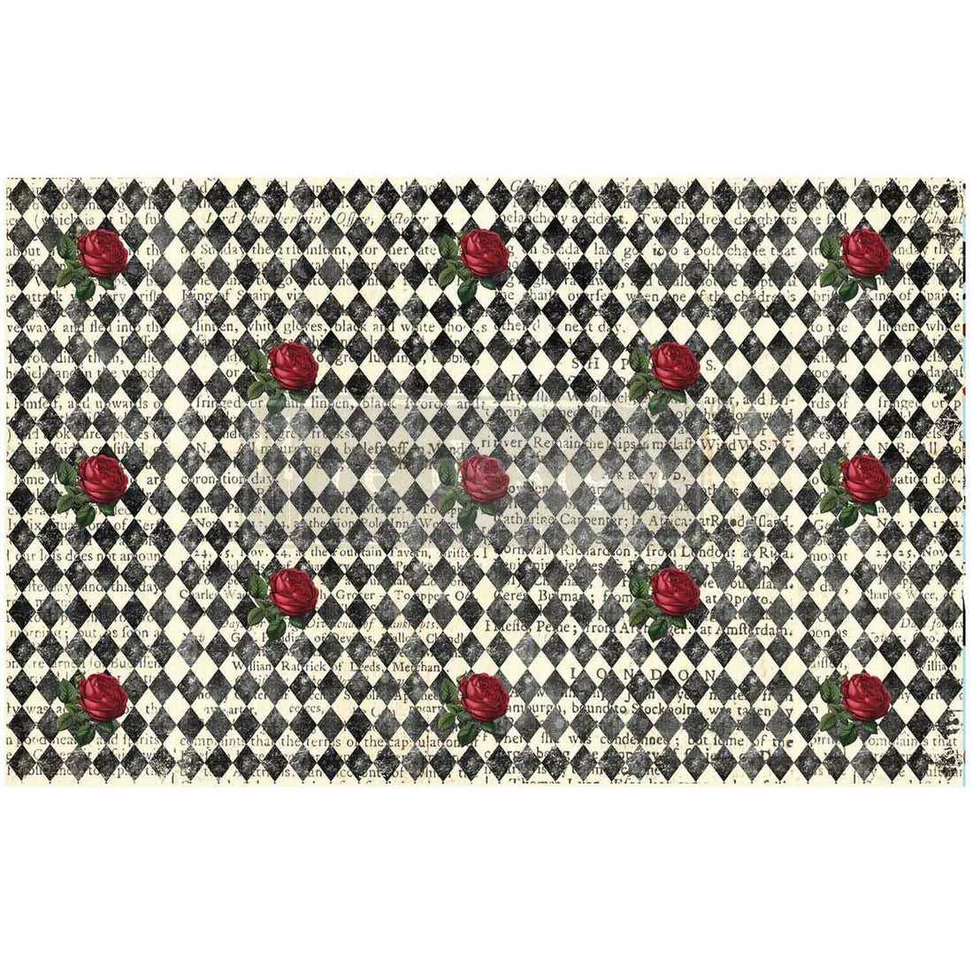 Queen’s Court of Roses Redesign With Prima Décor Tissue Paper Quarter 4
