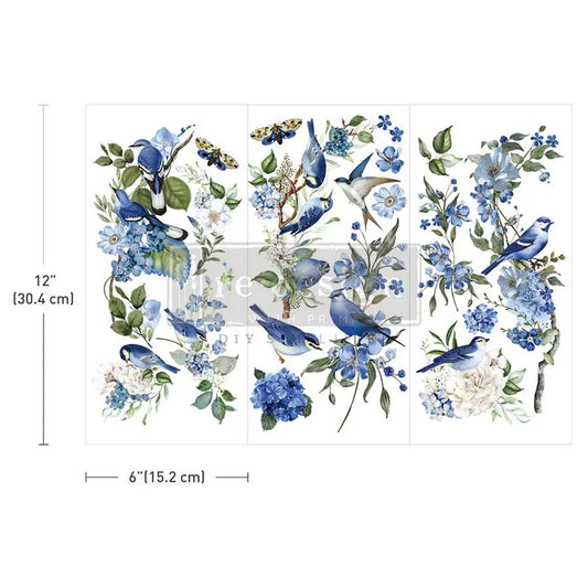 Redesign with Prima Transfers - Garden Whispers