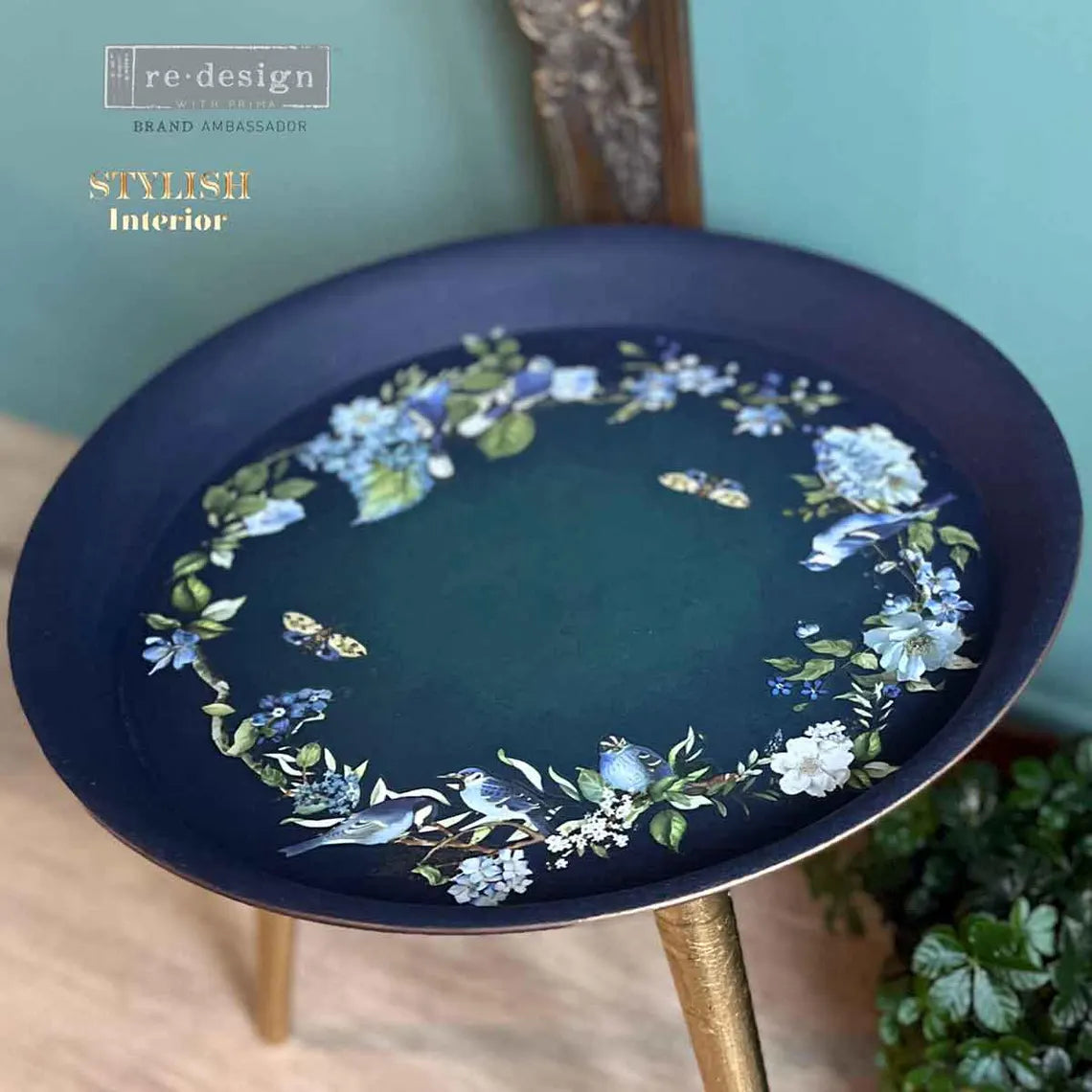 Redesign with Prima Transfers - Garden Whispers