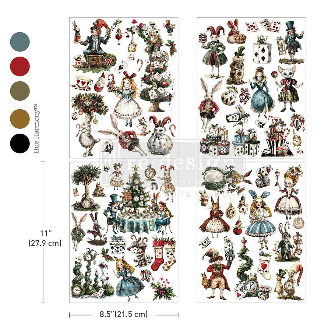 Whimsical Holiday Dreams Whisper of Winter Quarter 3 Redesign With Prima Middy Transfer