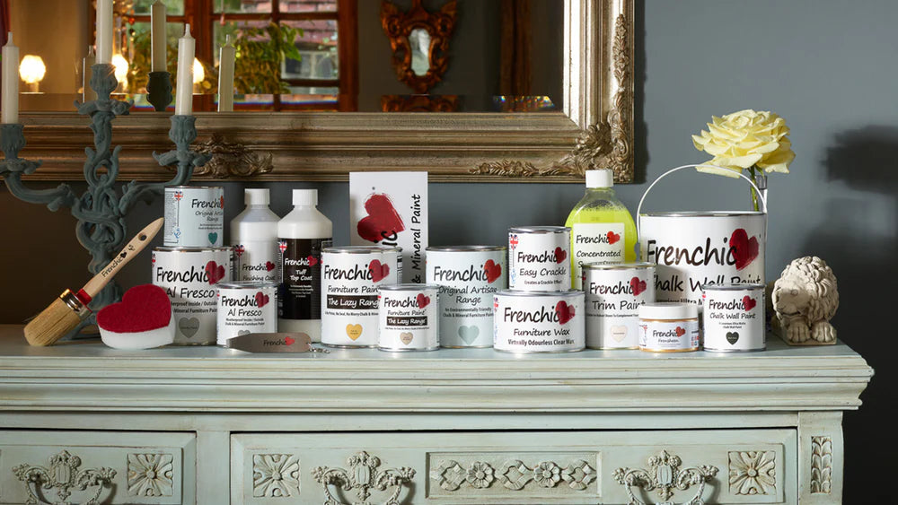 Guide to Frenchic Paint Ranges.