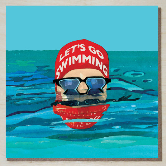 'Let's Go Swimming!' Wild Swimming Card