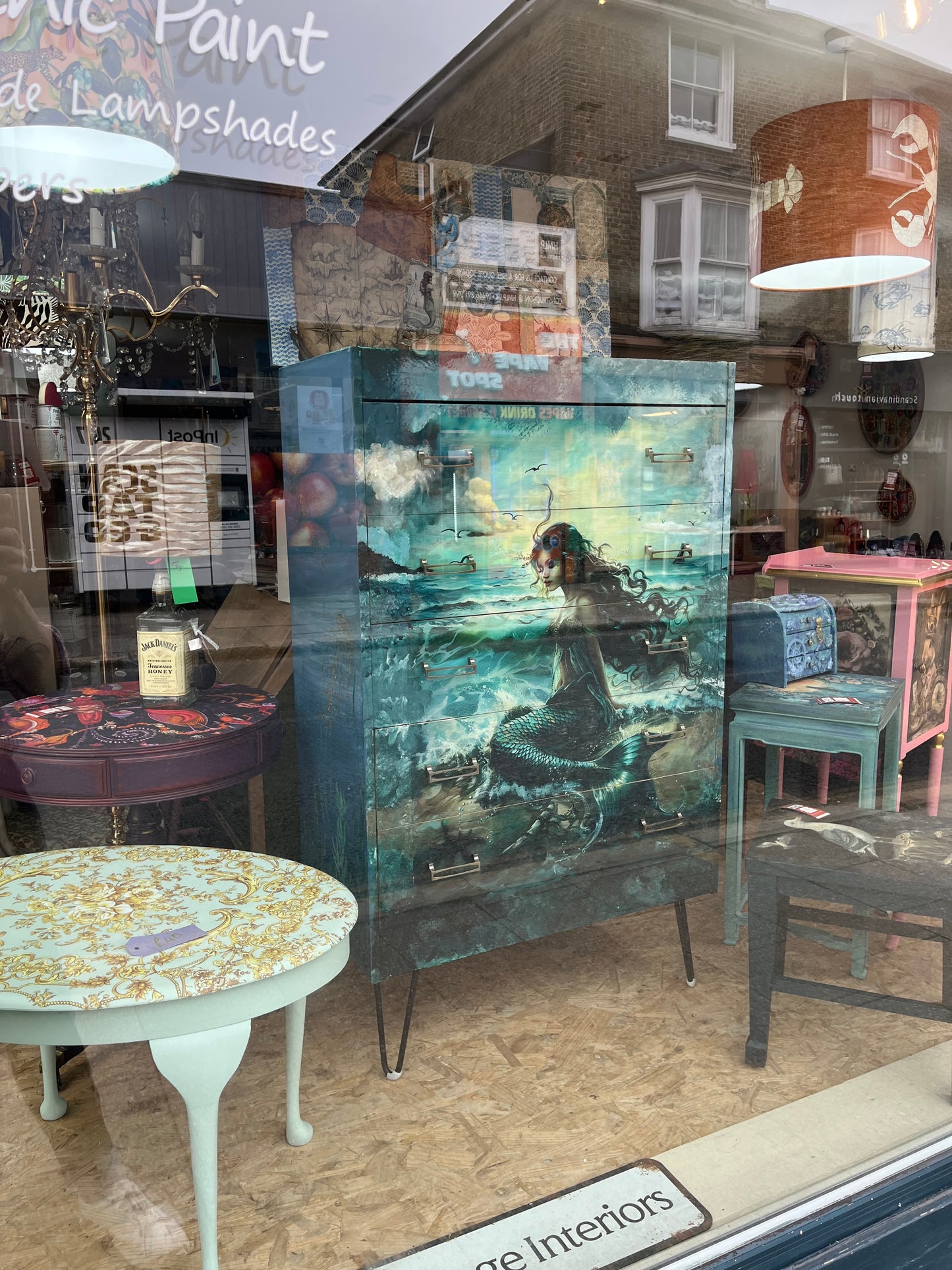 Mermaid Upcycled Tallboy