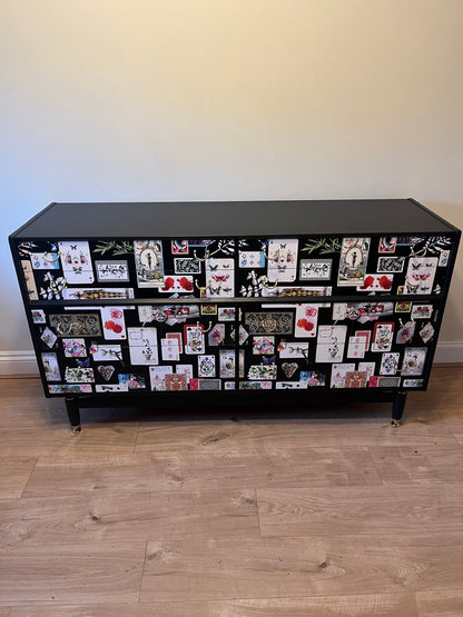 Huge upcyled GPlan sideboard