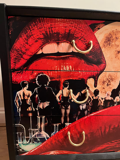 Upcycled Drawers Rocky Horror Show