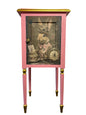 Pink and Gold Upcycled Alice Cabinet