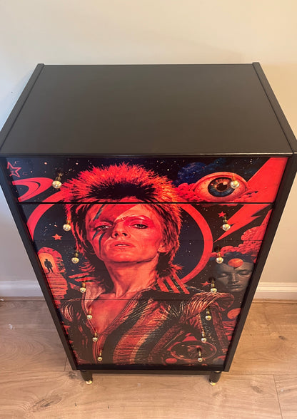 Ziggy Upcycled Drawers, handpainted and Decoupaged