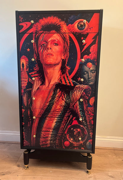 Ziggy Upcycled Drawers, handpainted and Decoupaged