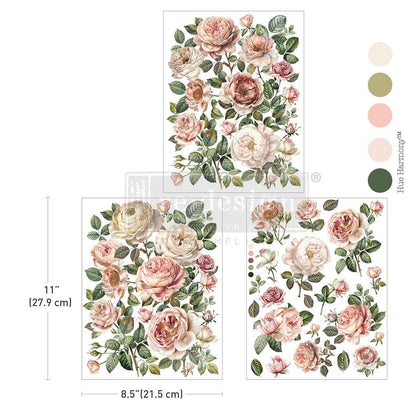Blush Blossoms Redesign with Prima Middy Transfer