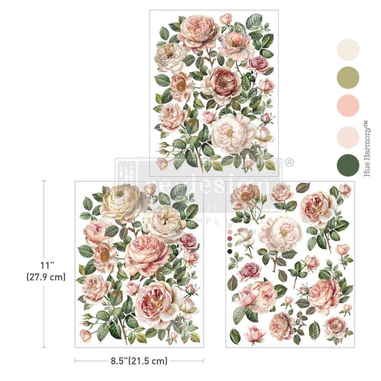Blush Blossoms Redesign with Prima Middy Transfer