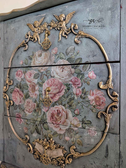Blush Blossoms Redesign with Prima Middy Transfer