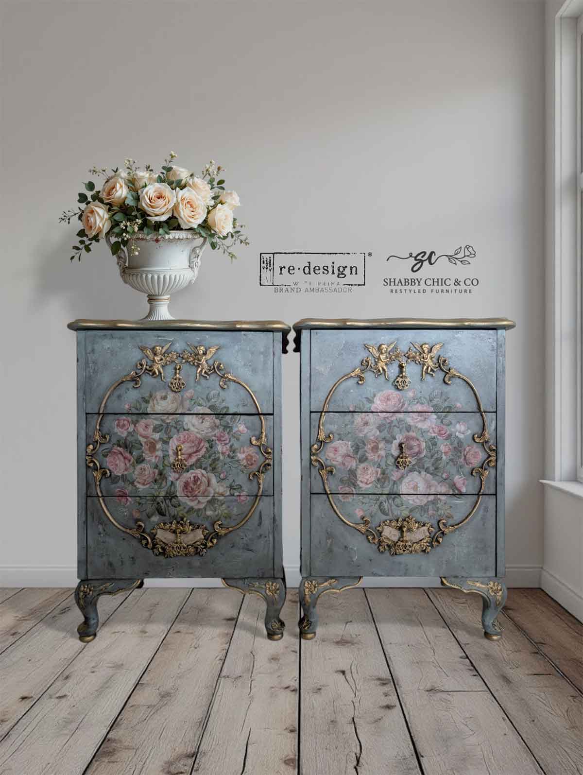 Blush Blossoms Redesign with Prima Middy Transfer