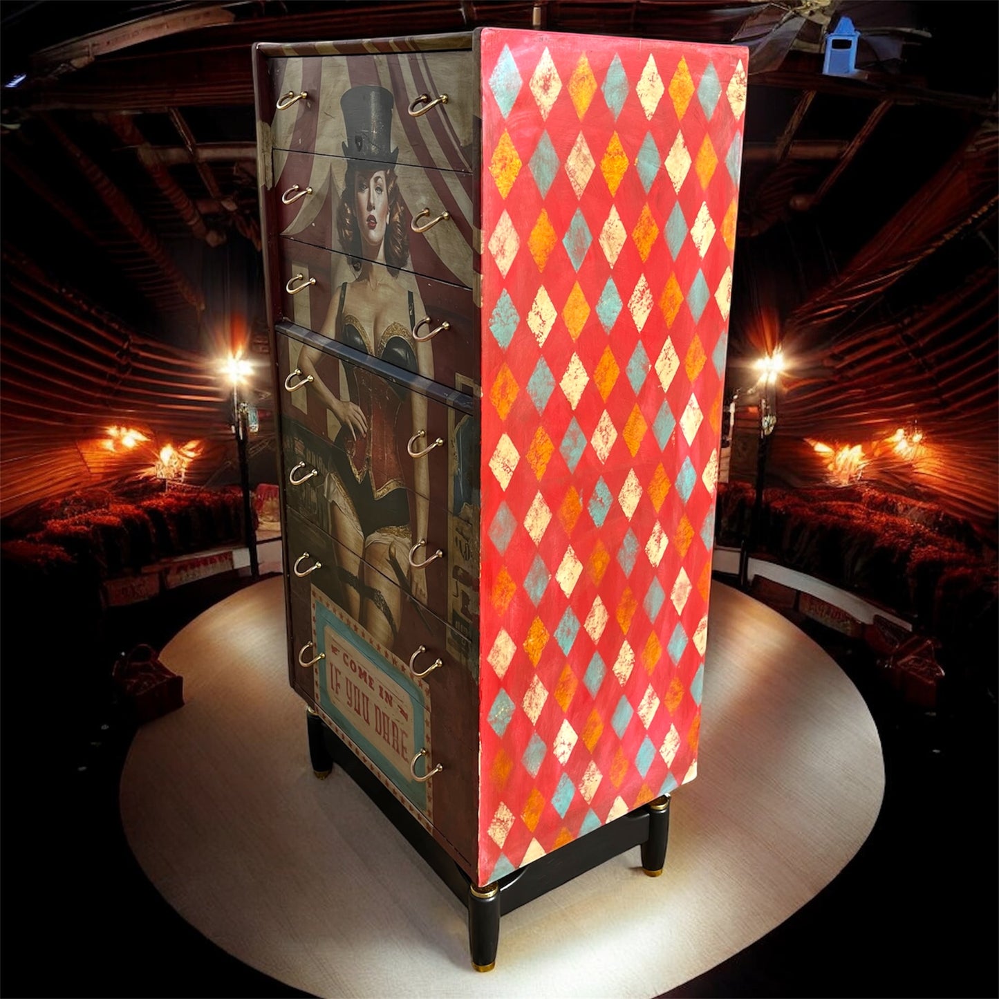 Mint By Michelle Carnival Queen Decoupage Paper (Limited Edition)