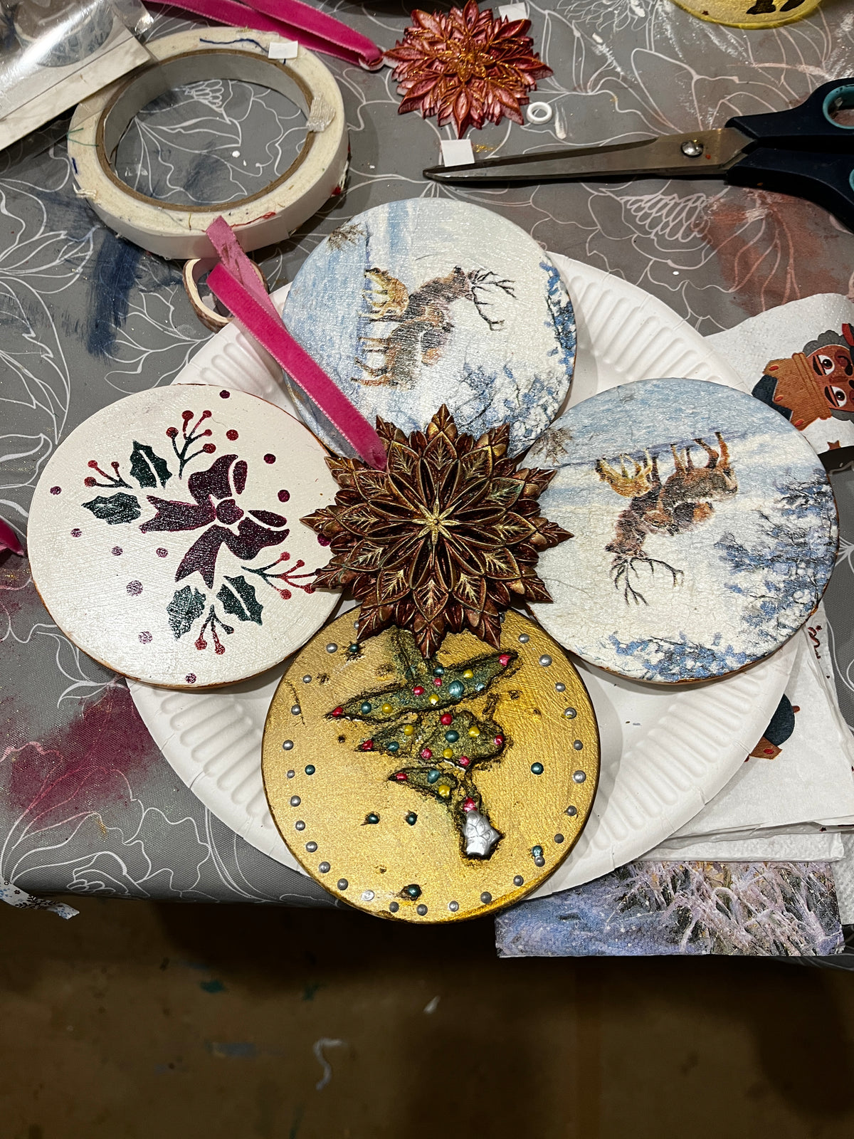 Christmas Decoupage Workshop with Frenchic