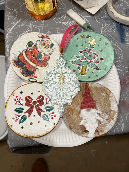 Christmas Decoupage Workshop with Frenchic