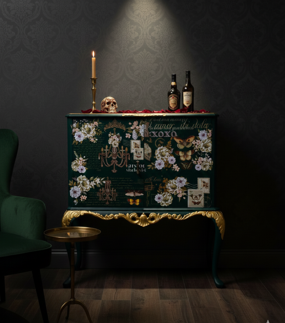 Upcycled Drinks Cabinet