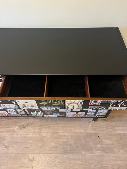 Huge upcyled GPlan sideboard