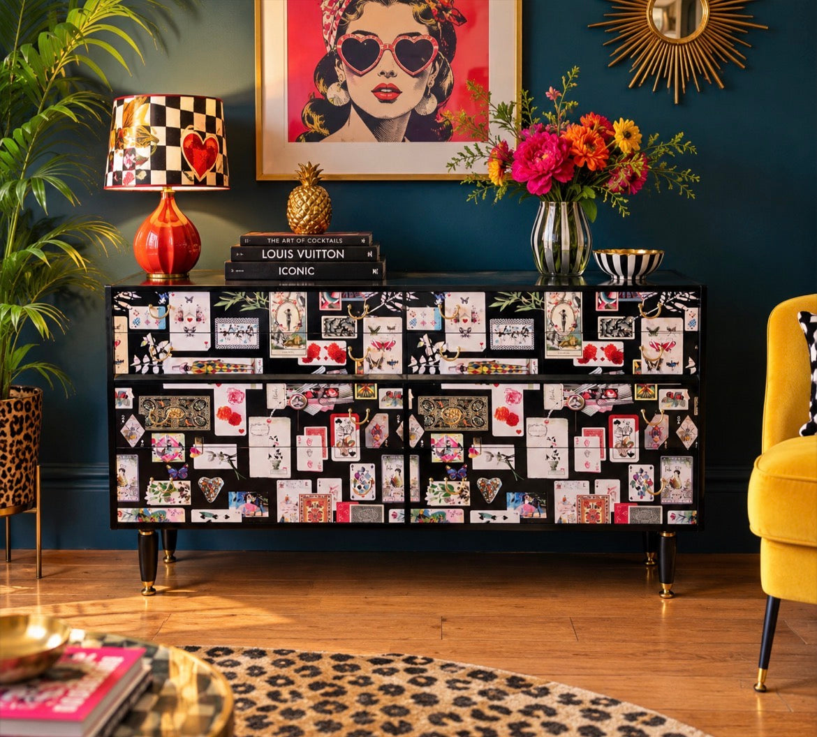 Huge upcyled GPlan sideboard