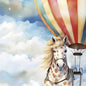 Three Yellow Goats - High in the Sky Decoupage Paper