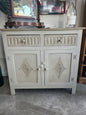 Upcycled Hand painted cabinet
