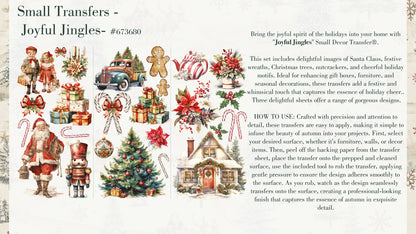 Joyful Jingles  Redesign with Prima - Small Transfer
