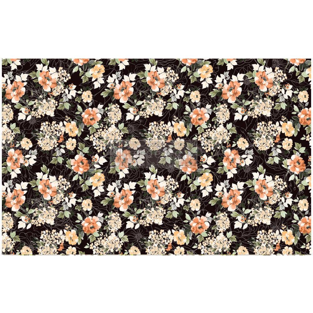 Midnight Amber  Redesign With Prima Décor Tissue Paper