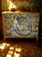 Upcycled Drawers, handpainted and Decoupaged Mermaid
