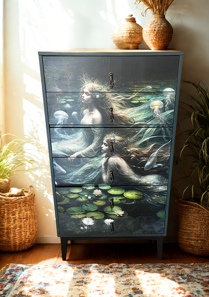 Mint By Michelle Song Of The Water Spirit Decoupage Paper (Limited Edition)
