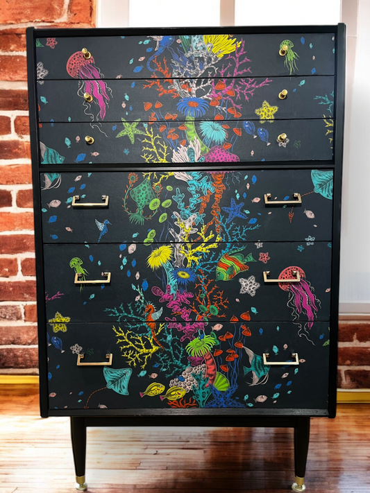 Upcycled Nathan TallBoy Drawers
