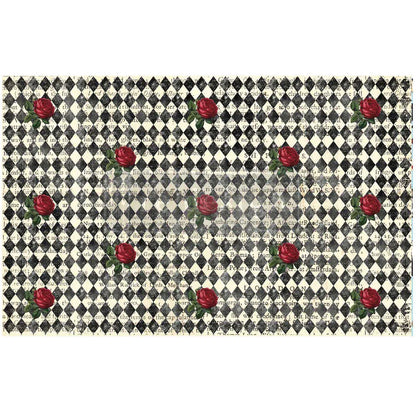 Queen’s Court of Roses Redesign With Prima Décor Tissue Paper Quarter 4