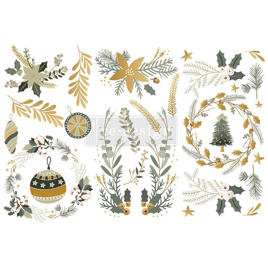 Redesign With Prima Holiday Spirit Small Transfer