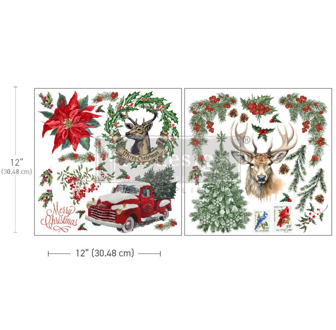 Redesign With Prima Christmas Memories Maxi Transfer