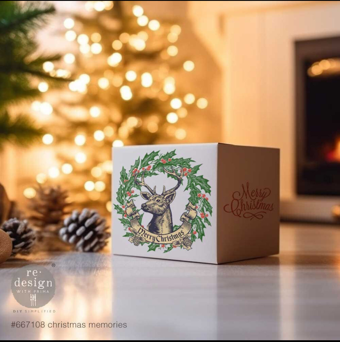 Redesign With Prima Christmas Memories Maxi Transfer