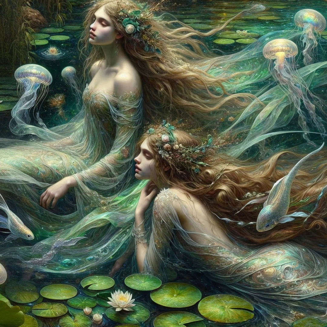 Mint By Michelle Song Of The Water Spirit Decoupage Paper (Limited Edition)
