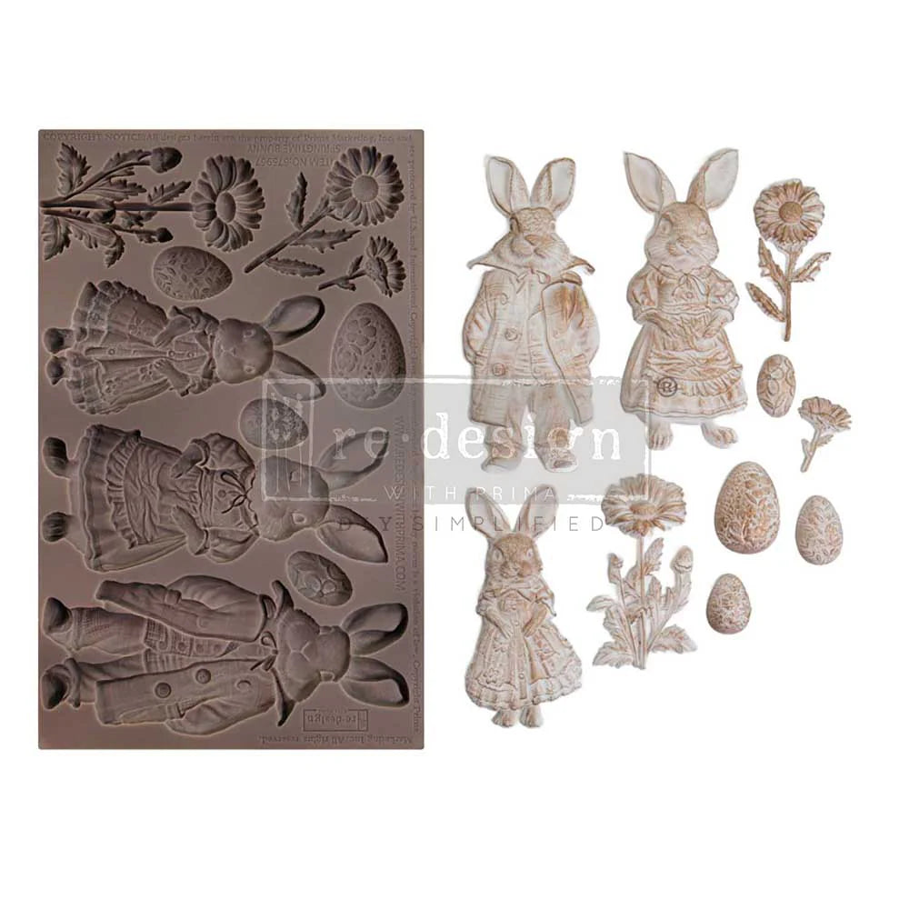 Springtime Bunny Moulds Once Quarter 1 (arriving Tuesday 4th Feb)