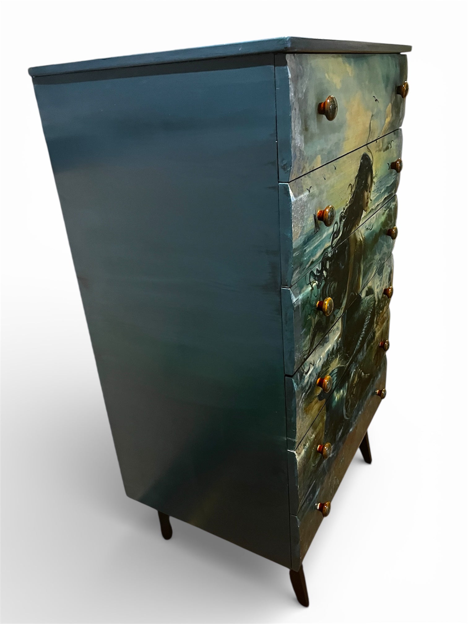 Upcycled drawers Mermaid Frenchic Paint Redesign with Prima
Brits Love Vintage Whitstable Kent 