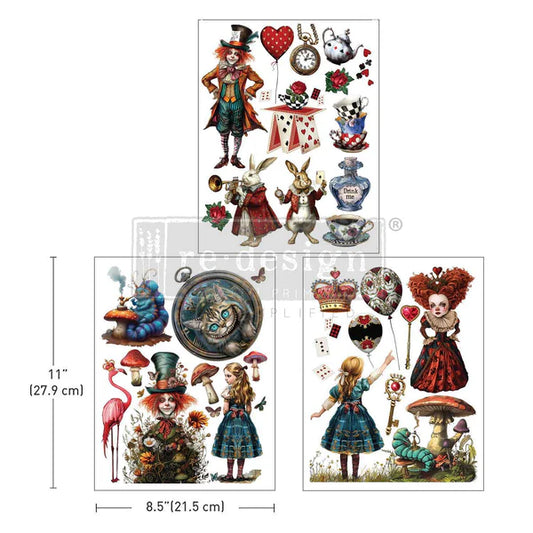 Whimsical Realm Redesign with Prima Middy Transfer Quarter 4
