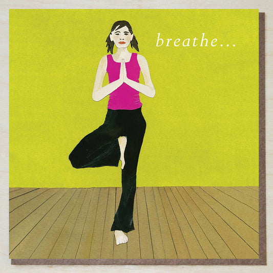 Yoga Card (breathe)