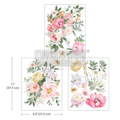 Bouquet For My Love  Redesign With Prima Middy Transfer