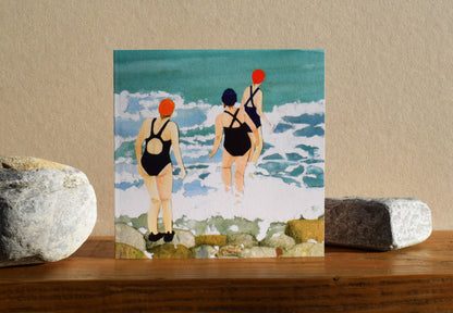 Wild Swimming Card (mermaid school)