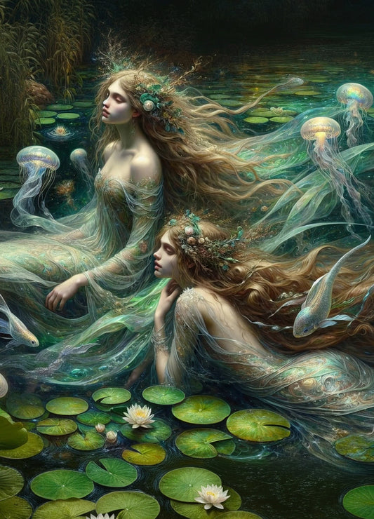 Mint By Michelle Song Of The Water Spirit Decoupage Paper (Limited Edition)
